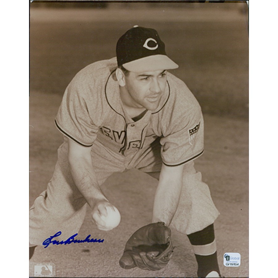 Lou Boudreau Cleveland Indians Signed 8x10 Glossy Photo Global